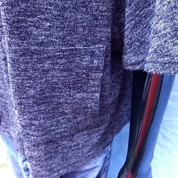 Grey cardigan/poncho - Picture 2 of 3